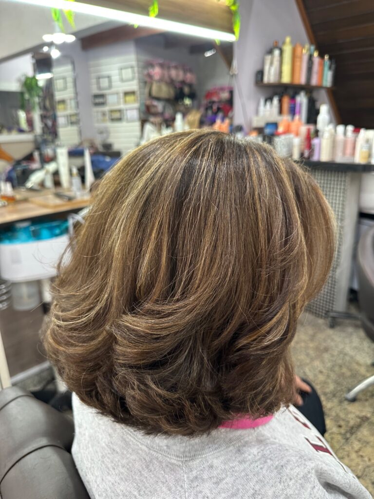 Antes e depois · By Raquel — salao